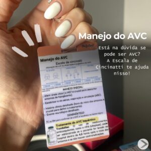 Cartão de Referência - Manejo do AVC